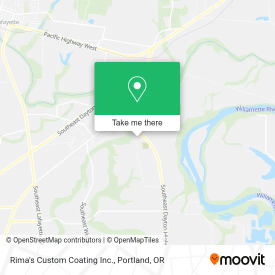 Rima's Custom Coating Inc. map