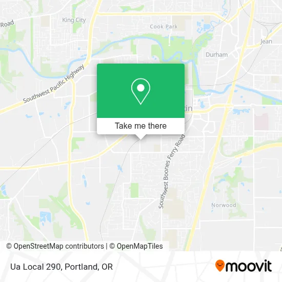 Ua Local 290 map