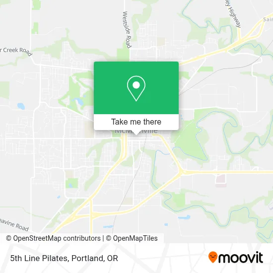 5th Line Pilates map
