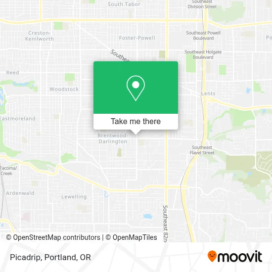 Picadrip map