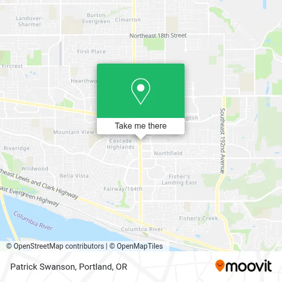 Patrick Swanson map