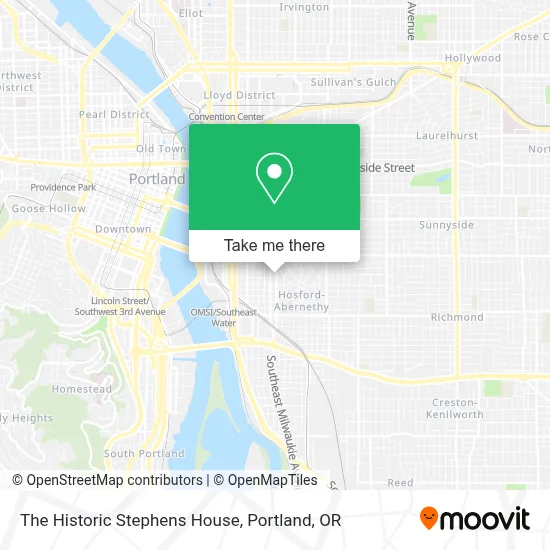The Historic Stephens House map