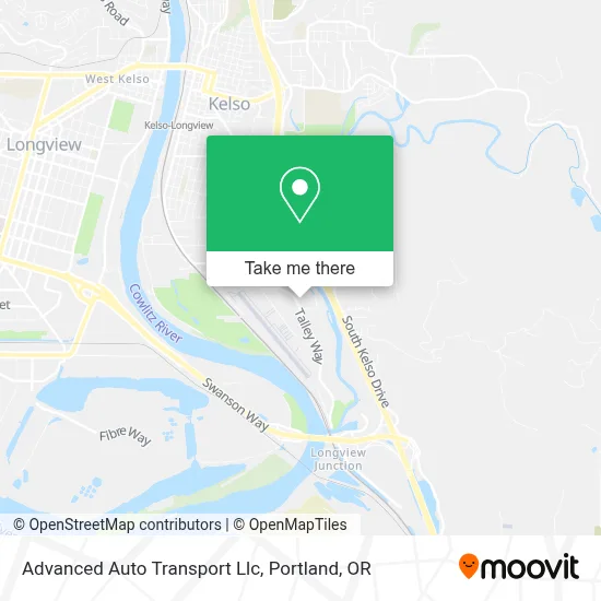Advanced Auto Transport Llc map