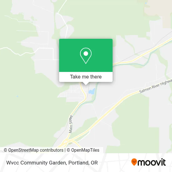 Wvcc Community Garden map