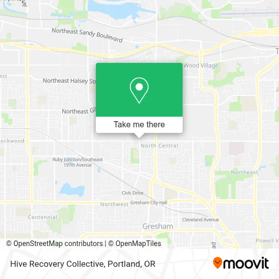Hive Recovery Collective map