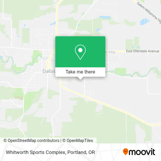 Whitworth Sports Complex map