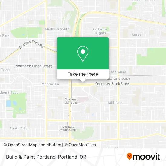Build & Paint Portland map