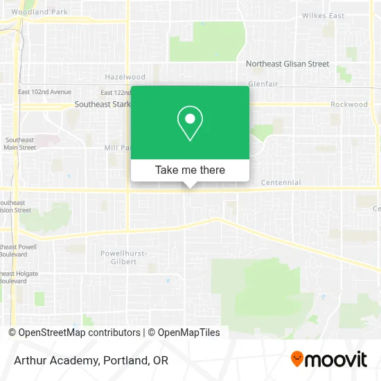 Arthur Academy map