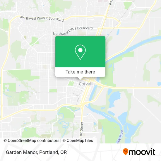 Garden Manor map
