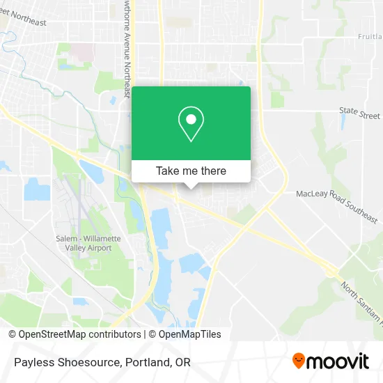 Payless Shoesource map