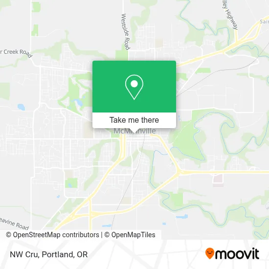 NW Cru map