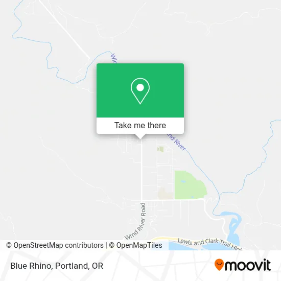 Blue Rhino map