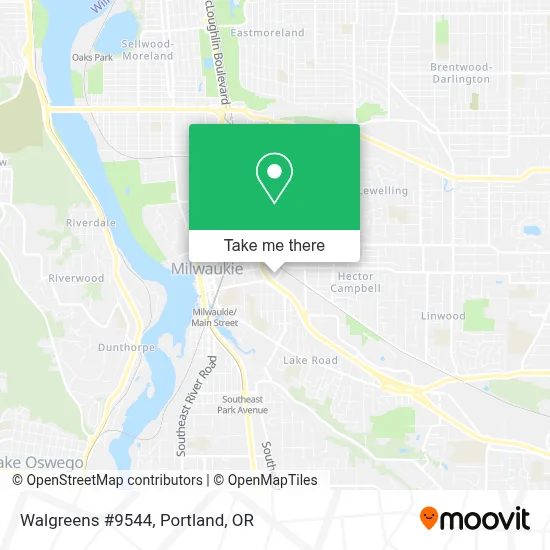 Walgreens #9544 map