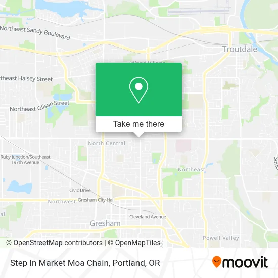Step In Market Moa Chain map