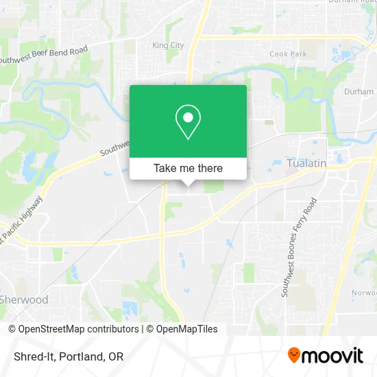 Shred-It map