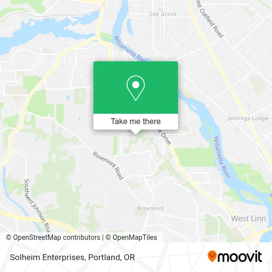 Solheim Enterprises map