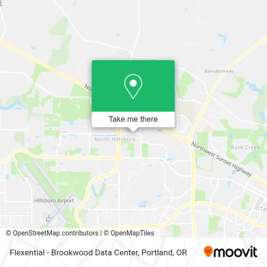 Flexential - Brookwood Data Center map