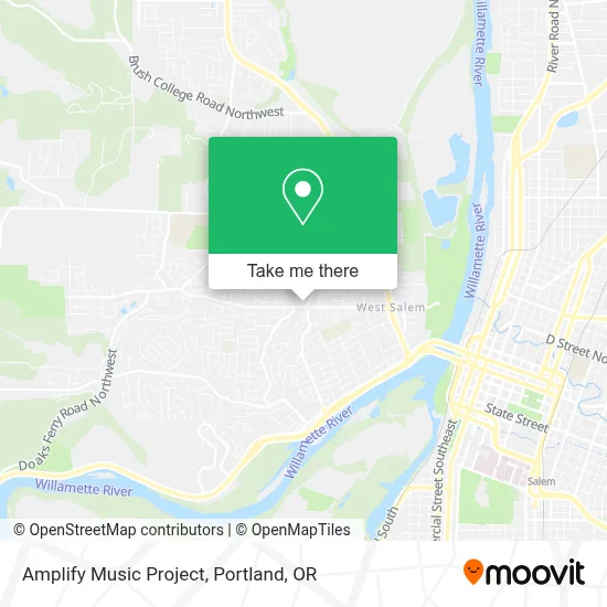 Amplify Music Project map