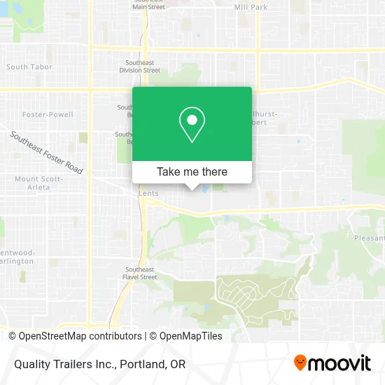 Quality Trailers Inc. map
