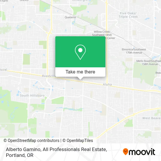 Alberto Gamino, All Professionals Real Estate map