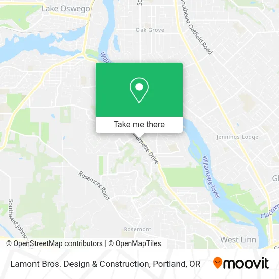 Lamont Bros. Design & Construction map