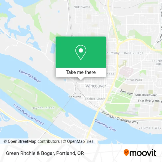 Green Ritchie & Bogar map