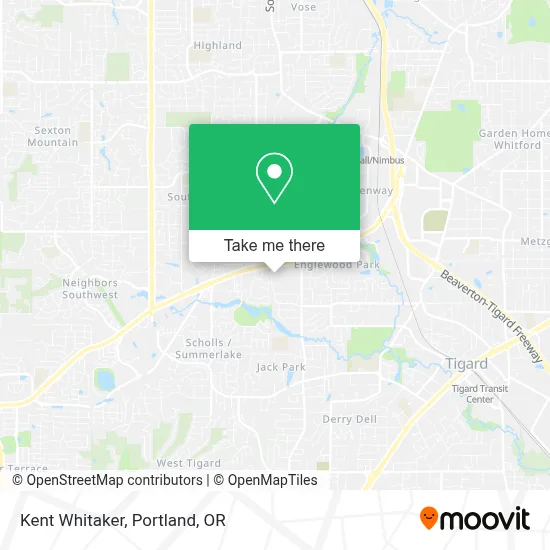 Kent Whitaker map