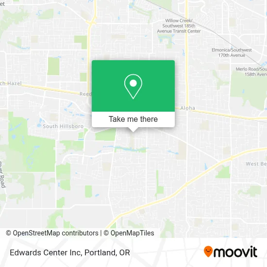 Edwards Center Inc map