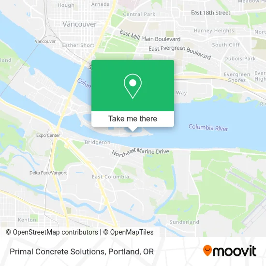 Primal Concrete Solutions map