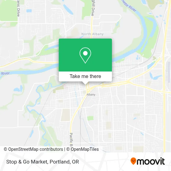 Stop & Go Market map