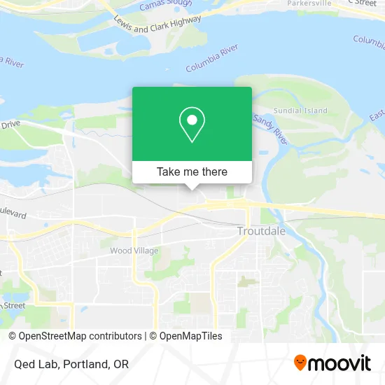 Qed Lab map