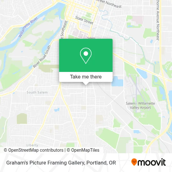 Graham's Picture Framing Gallery map