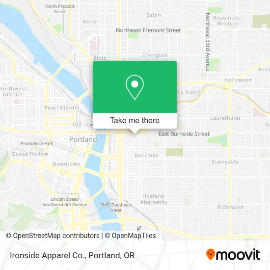 Ironside Apparel Co. map