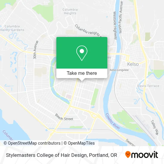 Stylemasters College of Hair Design map