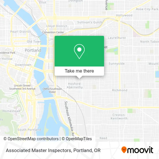 Associated Master Inspectors map