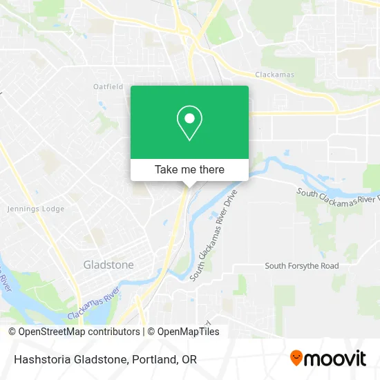 Hashstoria Gladstone map