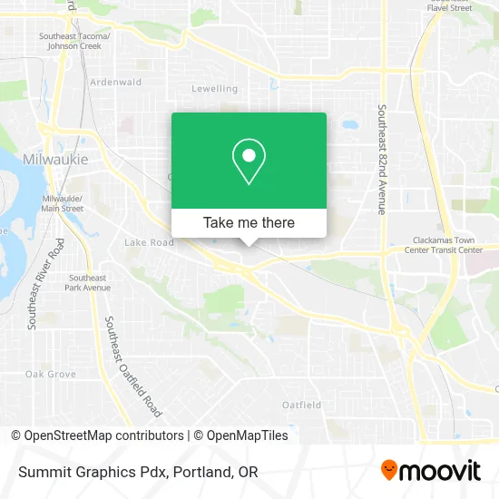 Summit Graphics Pdx map
