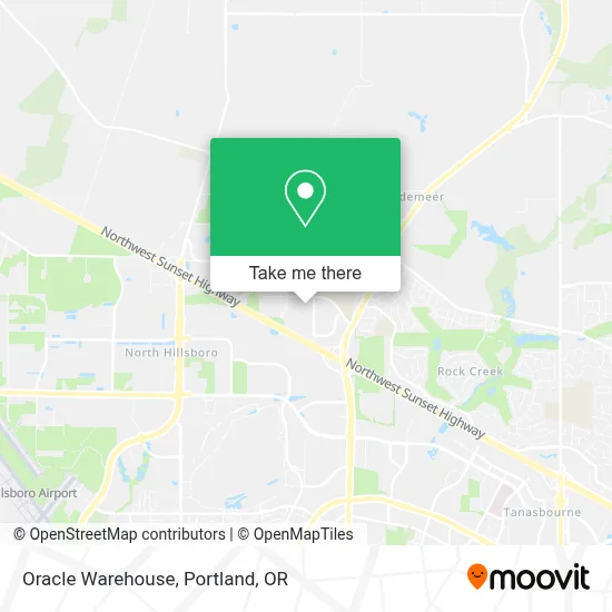 Oracle Warehouse map