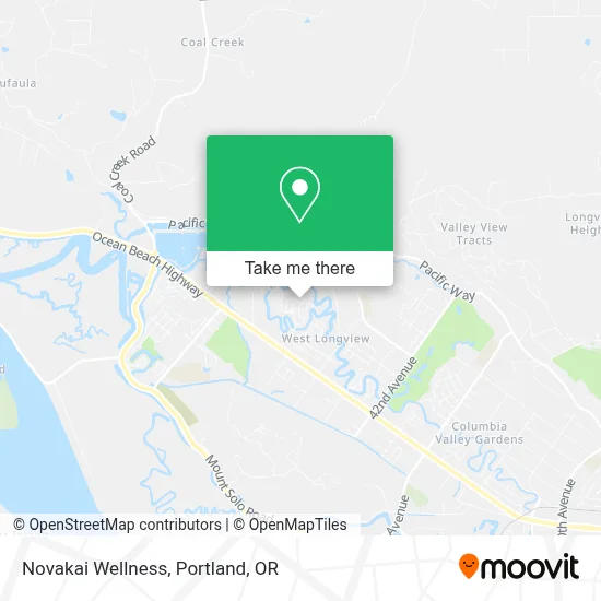Novakai Wellness map
