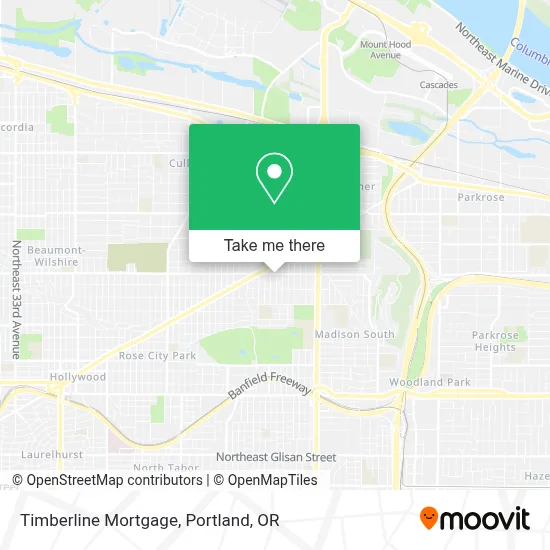 Timberline Mortgage map