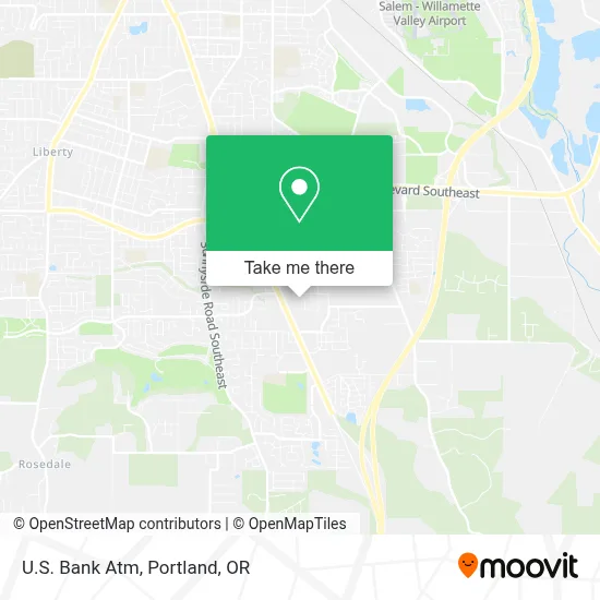 U.S. Bank Atm map