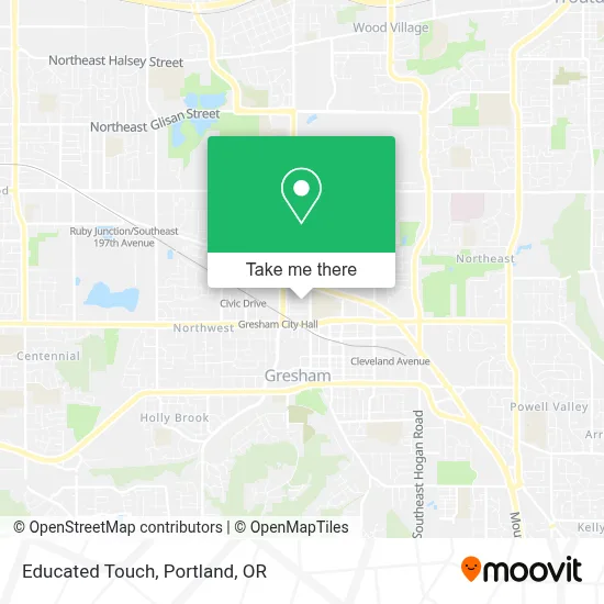 Educated Touch map