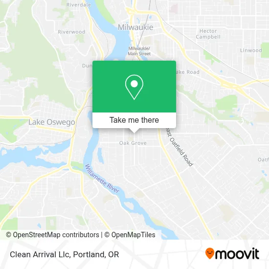 Clean Arrival Llc map