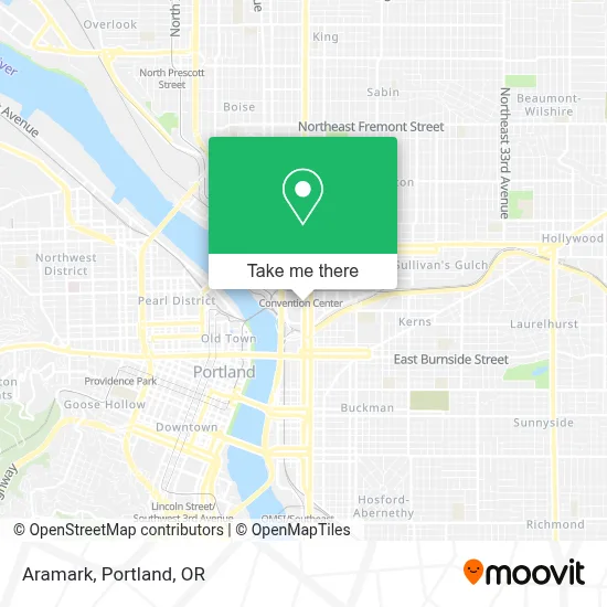 Aramark map