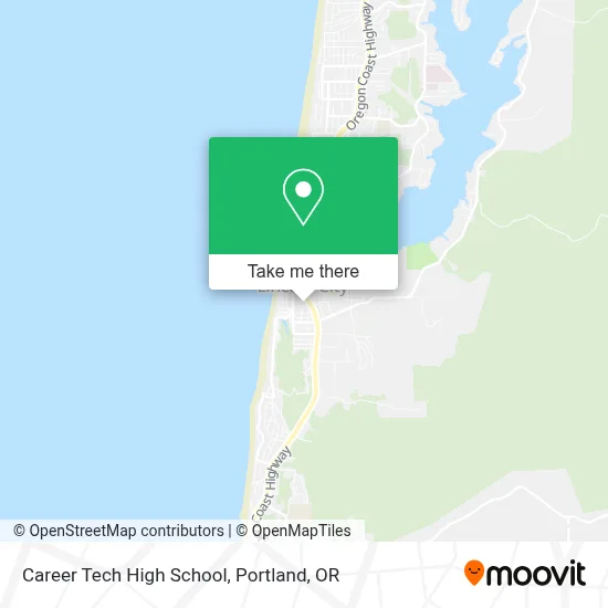 Career Tech High School map