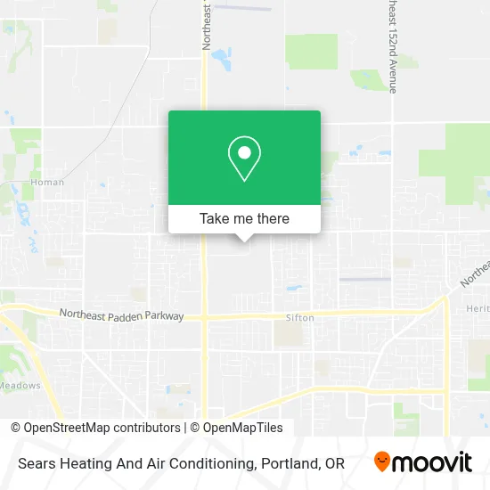 Sears Heating And Air Conditioning map