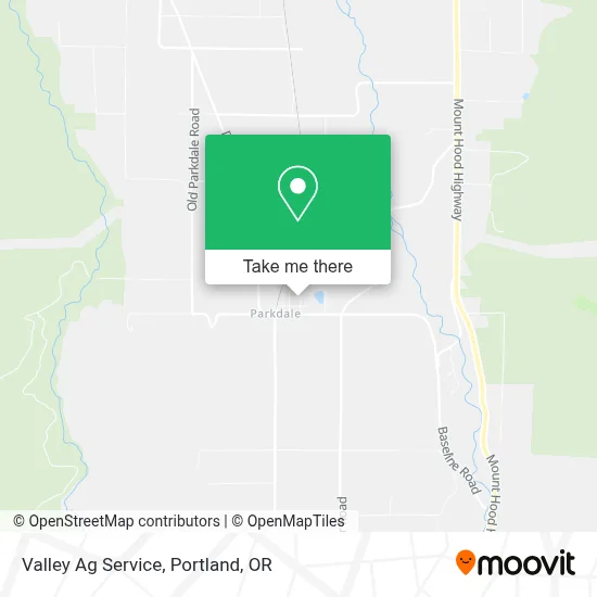 Valley Ag Service map
