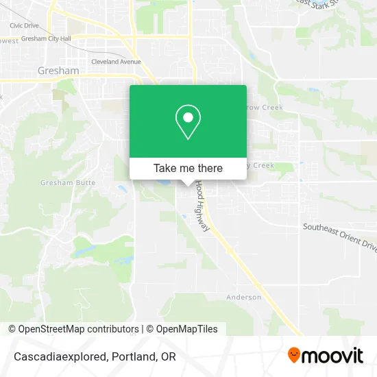 Cascadiaexplored map