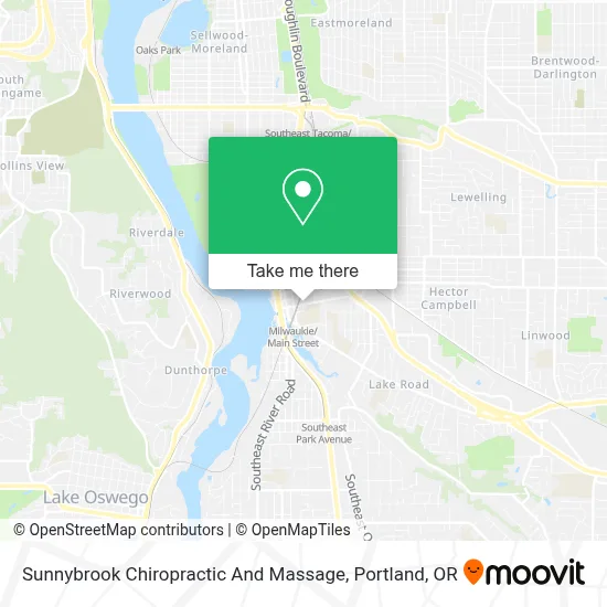 Sunnybrook Chiropractic And Massage map