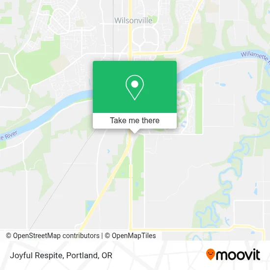 Joyful Respite map